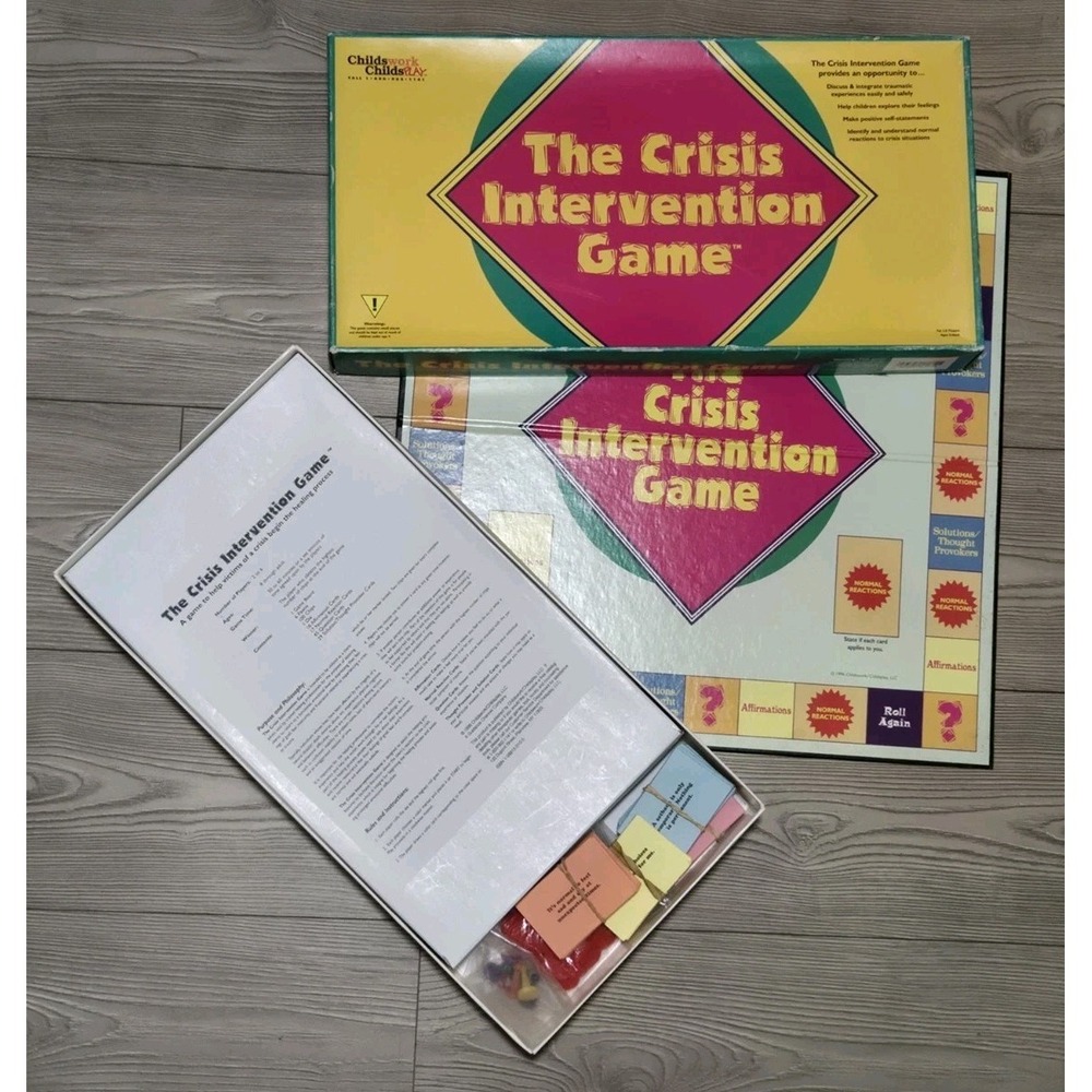 The Crisis Intervention Game ChildsWork ChildsPlay Traumatic Experiences 1996